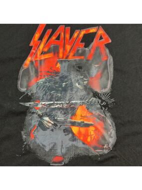 Slayer Thrash Metal Rock Band Tshirt Men's 2XL Magic Custom